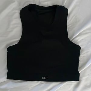 Set Active SportBody High Neck Bra Blk